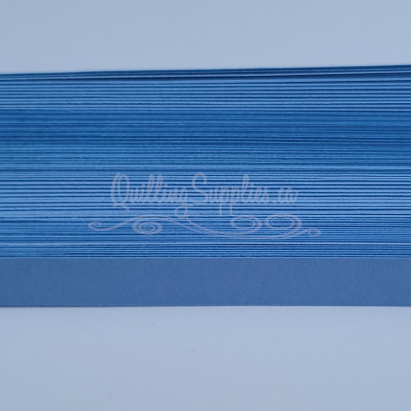 delightfully edgy sky blue cardstock quillography strips 10mm