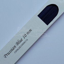 delightfully edgy prussian blue cardstock quillography strips 10mm