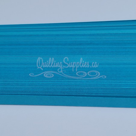 delightfully edgy robins egg blue cardstock quillography strips 5mm