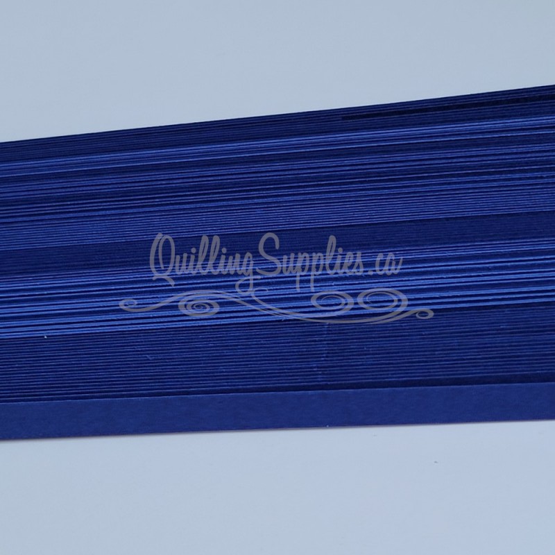 delightfully edgy prussian blue cardstock quillography strips 5mm