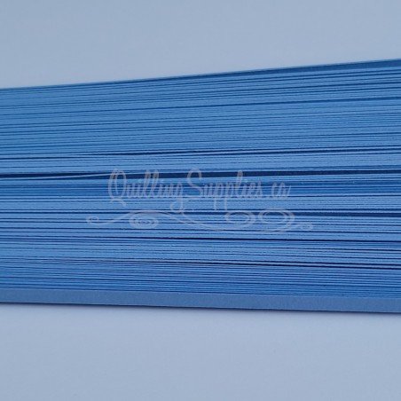 delightfully edgy sky blue cardstock quillography strips 3mm