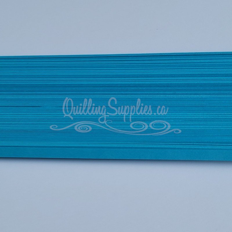 delightfully edgy robins egg blue cardstock quillography strips 3mm