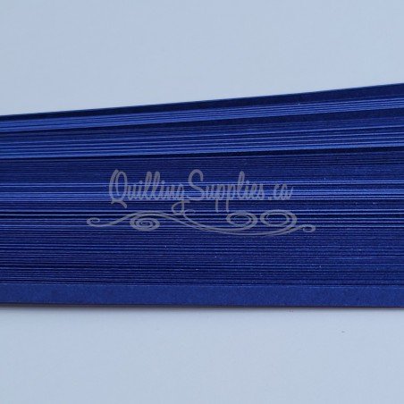 delightfully edgy prussian blue cardstock quillography strips 3mm