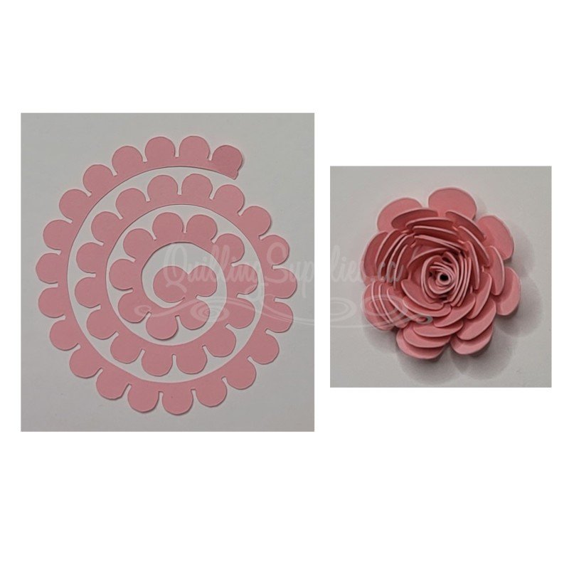 Rolled flower 68 cutout quillingsupplies.ca