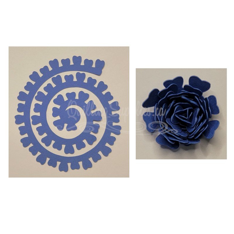 Rolled flower 90 cutout quillingsupplies.ca