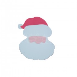 Santa Clause cardstock cutout