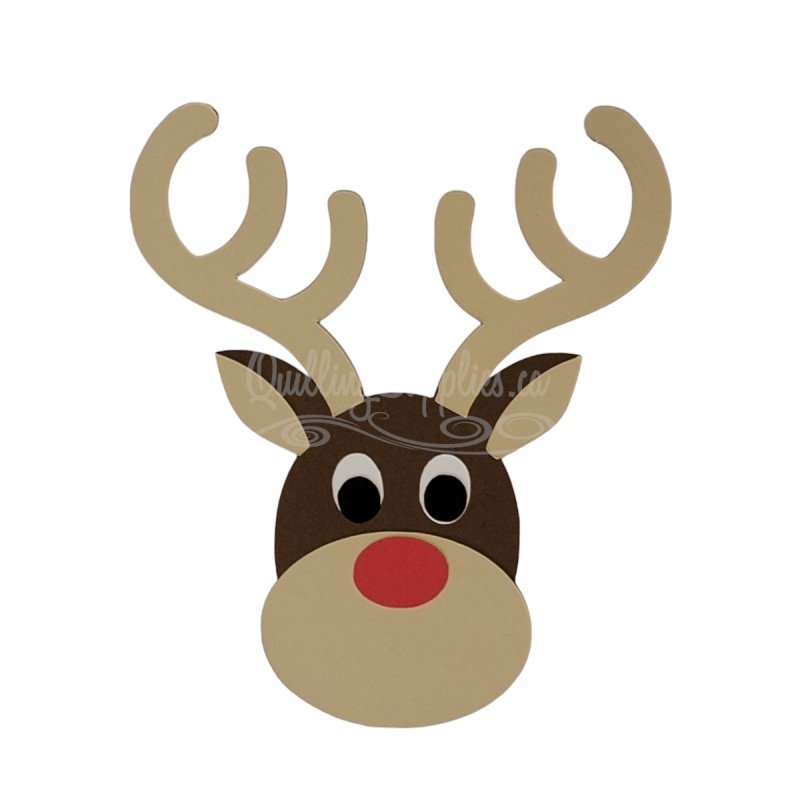 Reindeer cardstock cutout