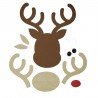 Reindeer cardstock cutout