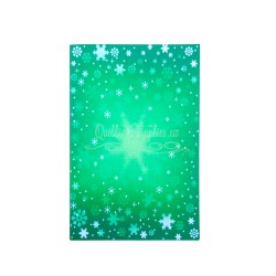 green snowflake burst blank christmas card quillingsupplies.ca