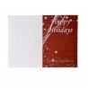 red happy holidays blank card quillingsupplies.ca