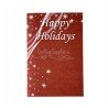 red happy holidays blank card quillingsupplies.ca