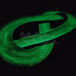 delightfully edgy glow in the dark quilling paper