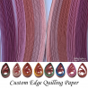 shades of pink multipack quilling paper strips 3mm