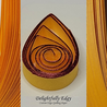 Morning Sun Quilling Paper Assortment 3mm, 100 Strips; Custom Edge Metallic Quilling Paper-Delightfully Edgy Quilling Paper