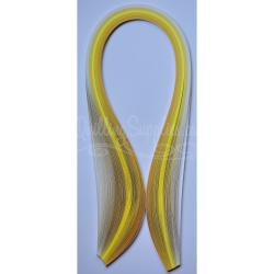 Morning Sun shades of yellow multipack quilling paper strips 3mm