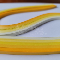 shades of yellow multipack quilling paper strips 3mm