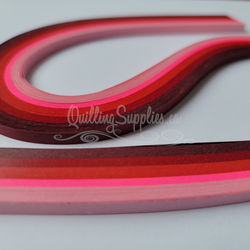 shades of red multipack quilling paper strips 10mm