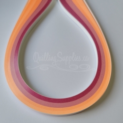 shades of pink multipack quilling paper strips 5mm