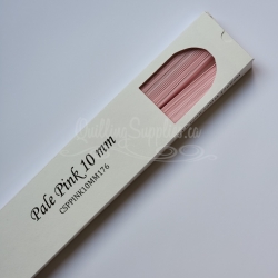 Delightfully Edgy Pale pink quillography strips 176gsm cardstock
