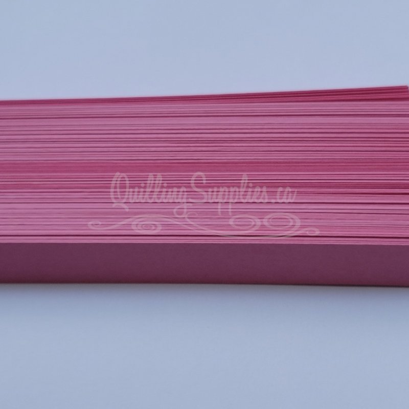 Delightfully Edgy sweet pink quillography strips 176gsm cardstock