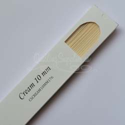 Delightfully Edgy cream quillography strips 176 gsm cardstock.