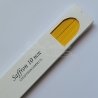 Delightfully Edgy saffron quillography strips 176gsm cardstock