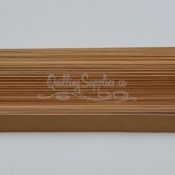 Delightfully Edgy kraft quillography strips 176gsm cardstock