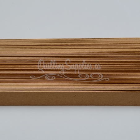 Delightfully Edgy kraft quillography strips 176gsm cardstock