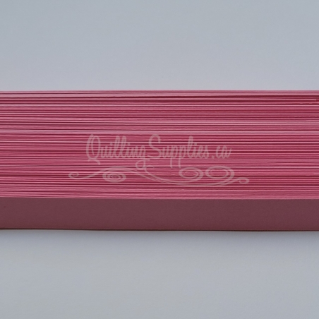 Delightfully Edgy pink quillography strips 176gsm cardstock