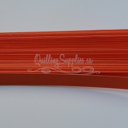 Delightfully Edgy Orange quillography strips 176gsm cardstock
