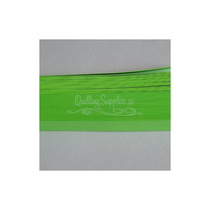 Delightfully Edgy double color green quillography strips 176gsm cardstock