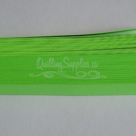 Delightfully Edgy double color green quillography strips 176gsm cardstock