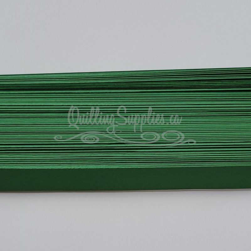 Delightfully Edgy fern green quillography strips 176gsm cardstock