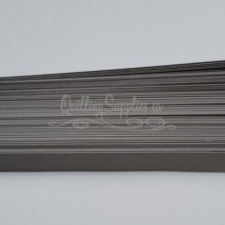 Delightfully Edgy gunsmoke grey quillography strips 176gsm cardstock