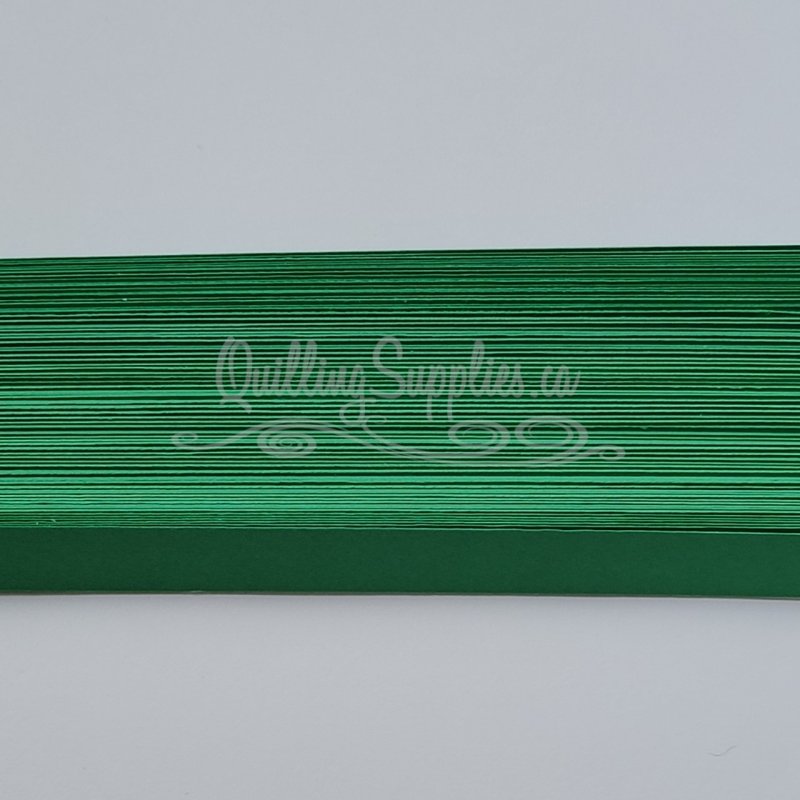 Delightfully Edgy green quillography strips 176gsm cardstock