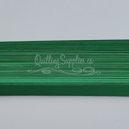 Delightfully Edgy green quillography strips 176gsm cardstock