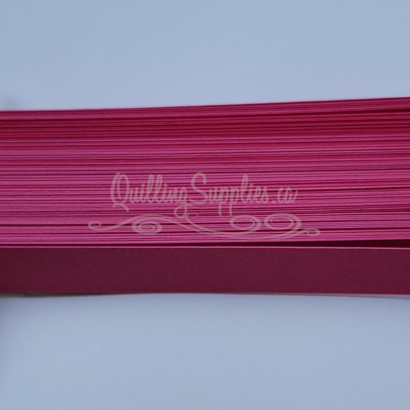 Delightfully Edgy dark pink quillography strips 176gsm cardstock