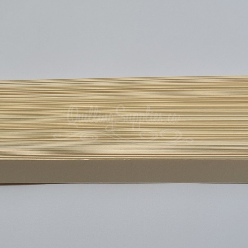Delightfully Edgy light cream quillography strips 176gsm cardstock