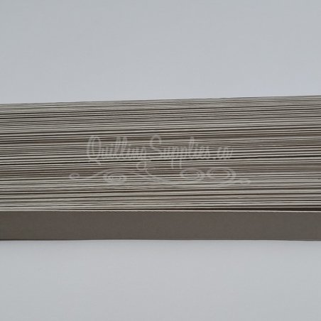 Delightfully Edgy  steel grey quillography strips 176gsm cardstock