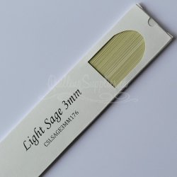 Delightfully Edgy light sage quillography strips 176gsm cardstock