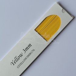 Delightfully Edgy yellow quillography strips 176gsm cardstock