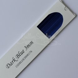 delightfully edgy royal blue cardstock quillography strips 10mm