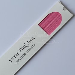 Delightfully Edgy sweet pink quillography strips 176gsm cardstock