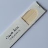 delightfully edgy cream cardstock strips 3mm