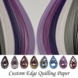 Delightfully Edgy Misty Morning 1.5mm quilling paper strips.