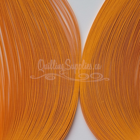 Delightfully Edgy carrot quilling paper