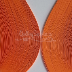 Delightfully Edgy Persimmon quilling paper