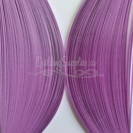 Delightfully edgy pompadour purple quilling paper