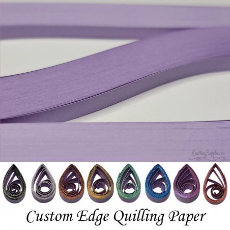 delightfully edgy 15mm lavender quilling paper