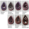 delightfully edgy mahogany quilling paper metallic teardrops 4